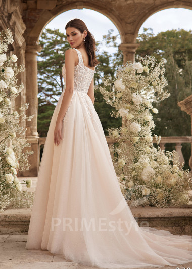 Elegantné čipkované svadobné šaty RC2703 - primestyle.sk