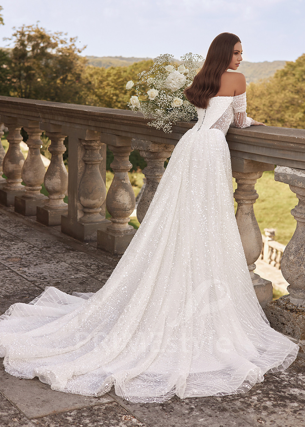 Extravagantné sexy svadobné šaty RC2707