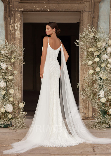 Luxusné trblietavé svadobné šaty RC2710 - primestyle.sk