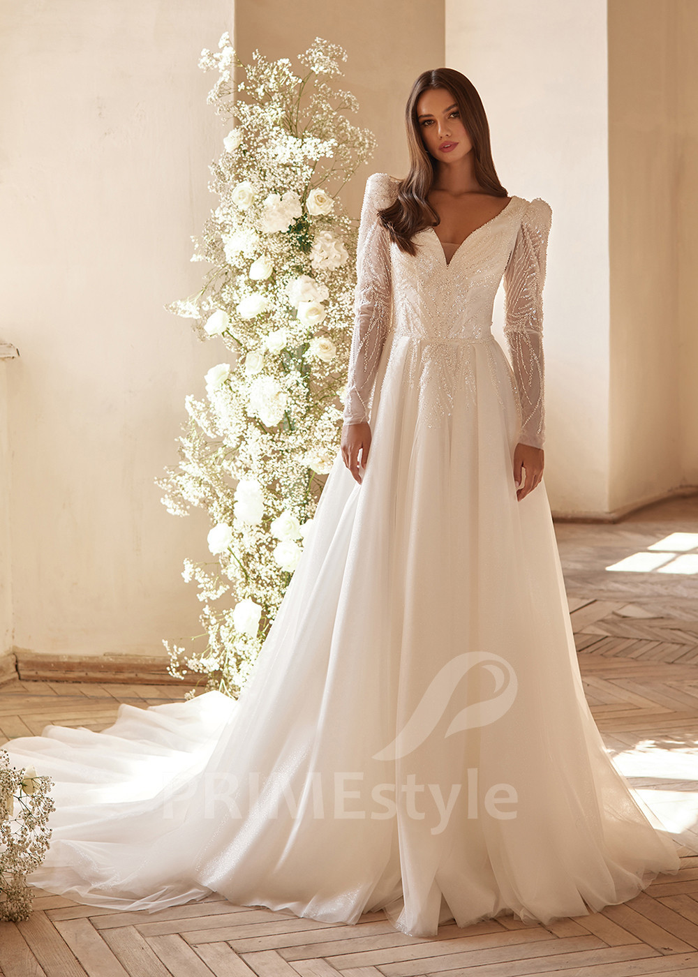 Luxusné princeznovské svadobné šaty RC2711