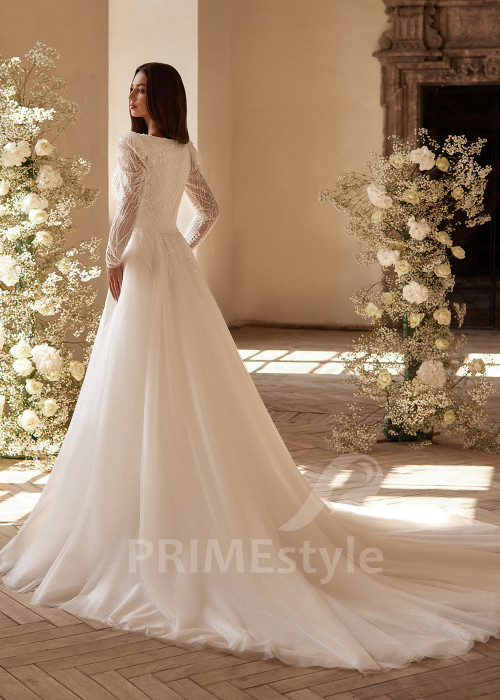 Luxusné princeznovské svadobné šaty RC2711