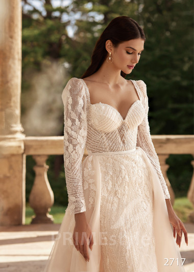 Luxusné trblietavé svadobné šaty RC2717 - primestyle.sk