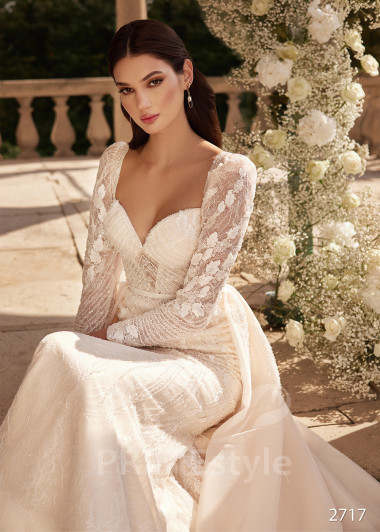 Luxusné trblietavé svadobné šaty RC2717 - primestyle.sk