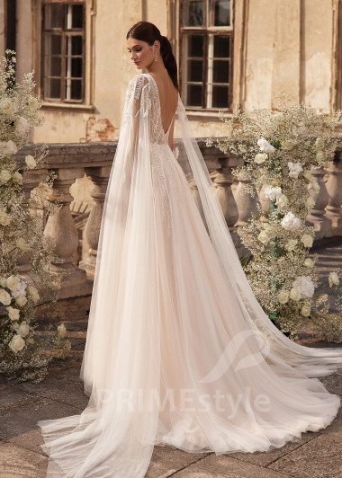 Extravagantné sexy svadobné šaty RC2721 - primestyle.sk