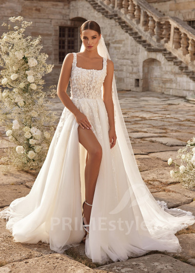 Luxusné romantické svadobné šaty RC2722 - primestyle.sk