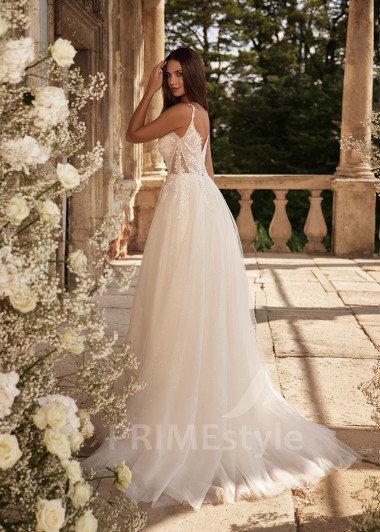 Extravagantné sexy svadobné šaty RC2725 - primestyle.sk