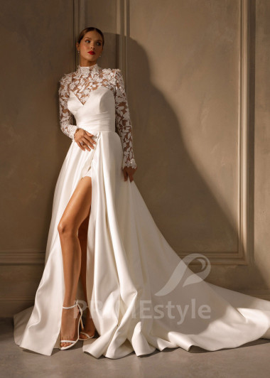 Extravagantné sexy svadobné šaty Brooklyn