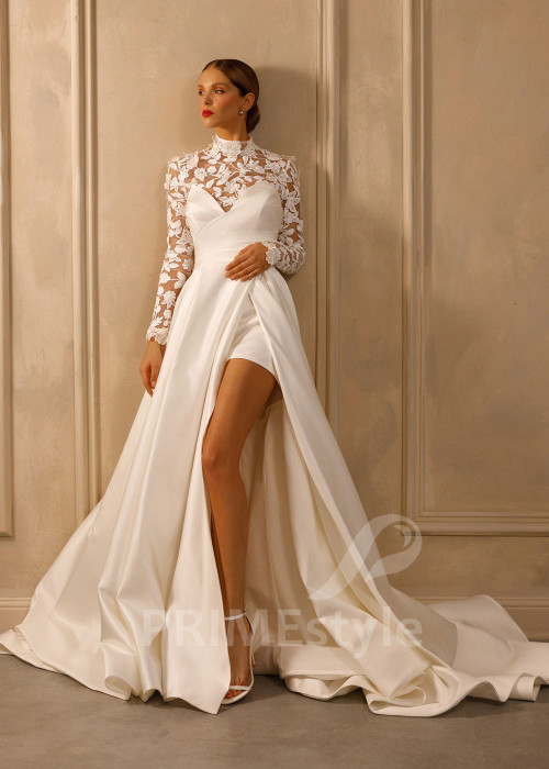 Extravagantné sexy svadobné šaty Brooklyn