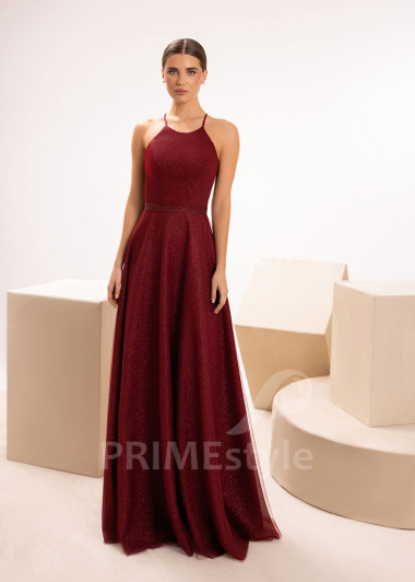 Jednoduché šaty na stužkovú Lauretta