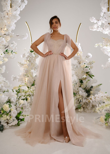 Slávnostné šaty na stužkovú V2309