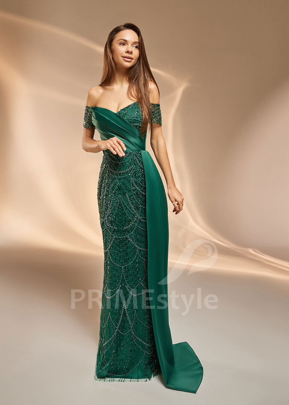 Luxusné večerné šaty V0404