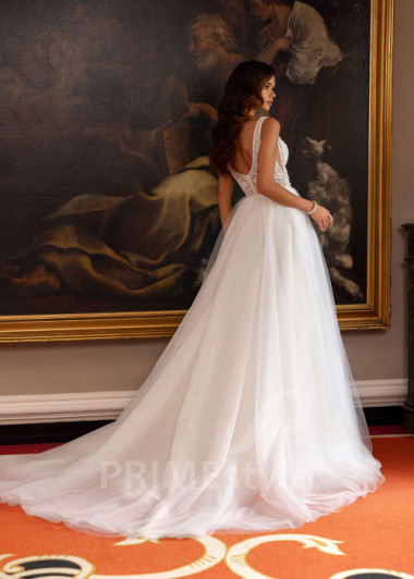 Luxusné romantické svadobné šaty Emma