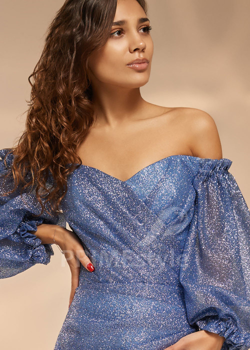 Krátke spoločenské šaty V0415