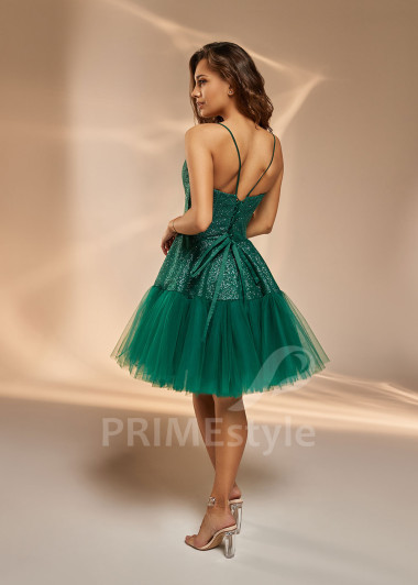 Krátke spoločenské šaty V0417 - primestyle.sk