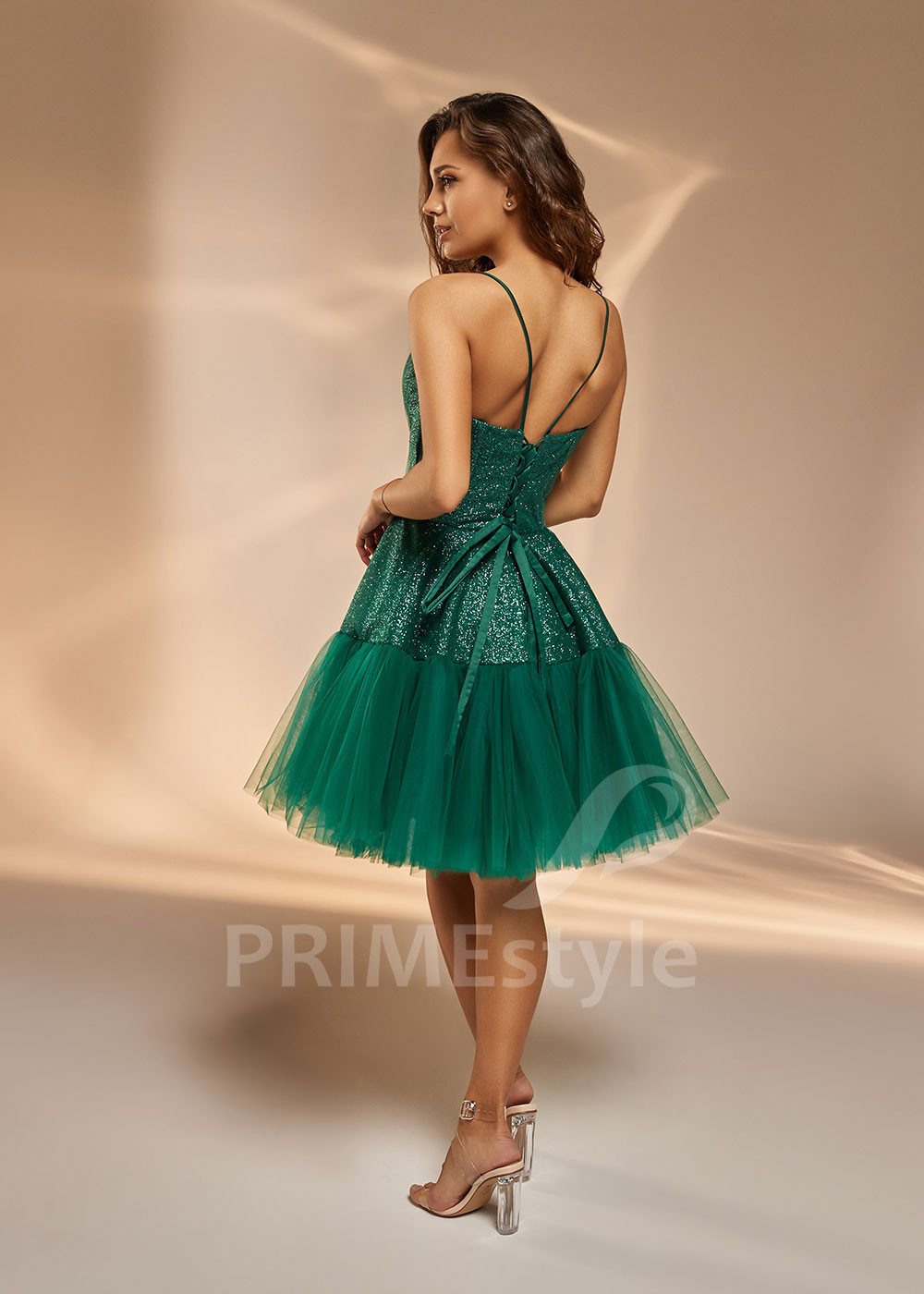 Krátke spoločenské šaty V0417