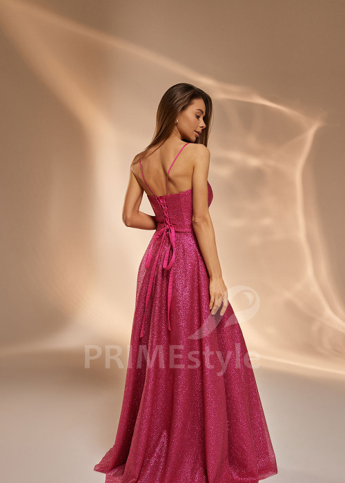 Luxusné šaty na stužkovú V0420