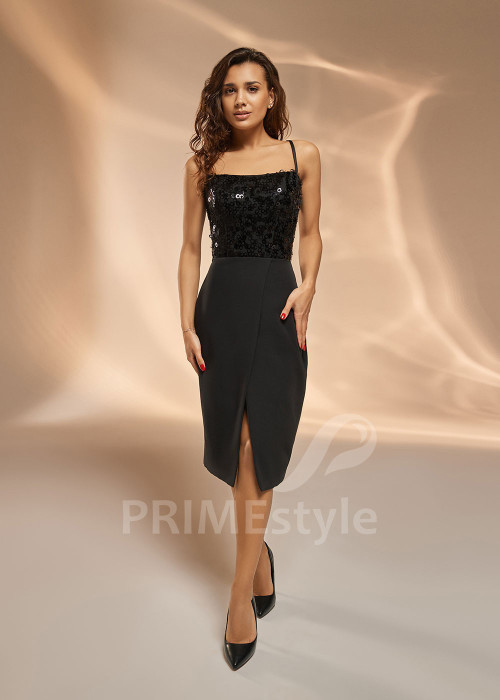 Krátke spoločenské šaty V0421