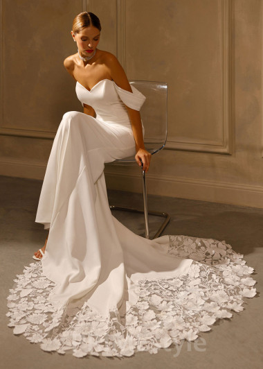 Luxusné úzke svadobné šaty Leslie - primestyle.sk