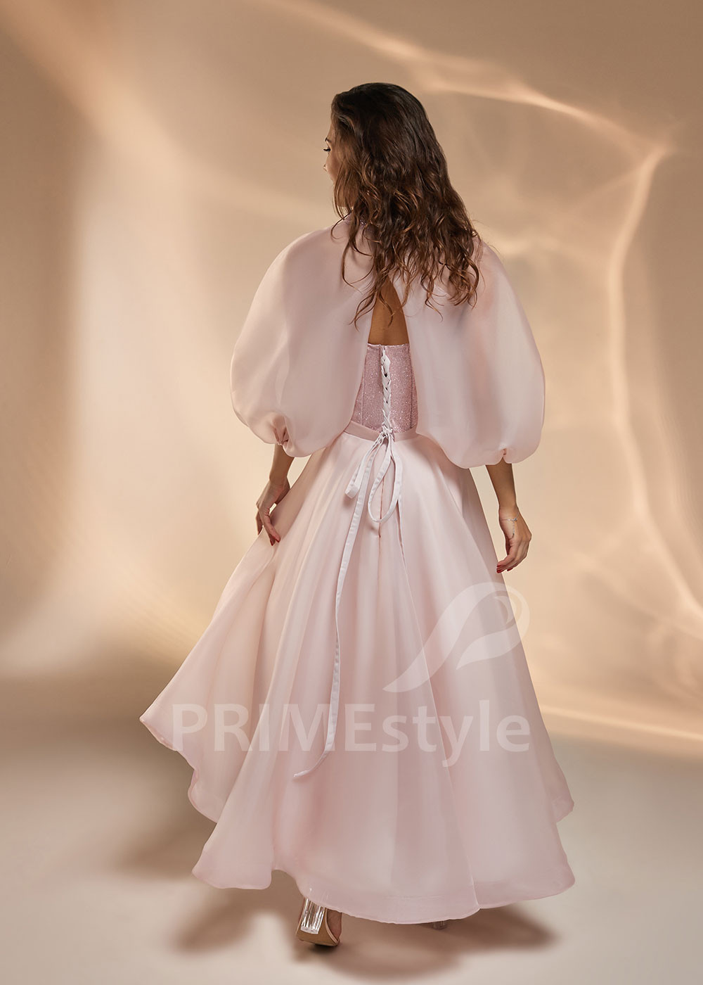 Midi spoločenské šaty V0425