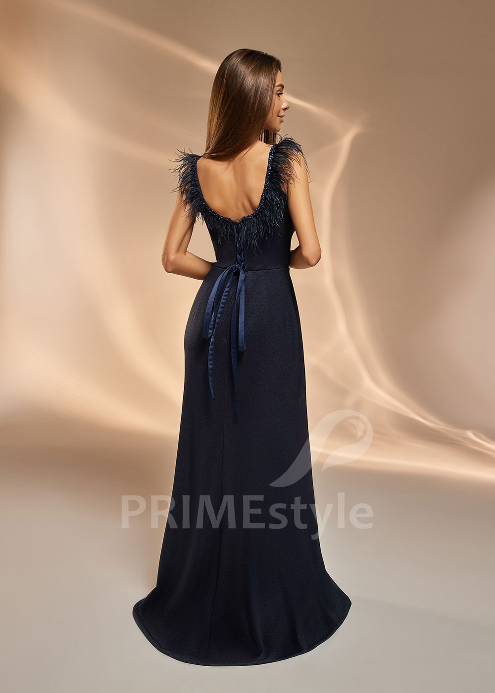 Elegantné šaty na ples V0426