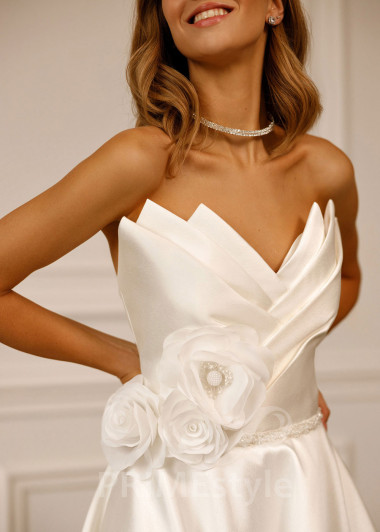 Extravagantné romantické svadobné šaty Lily - primestyle.sk