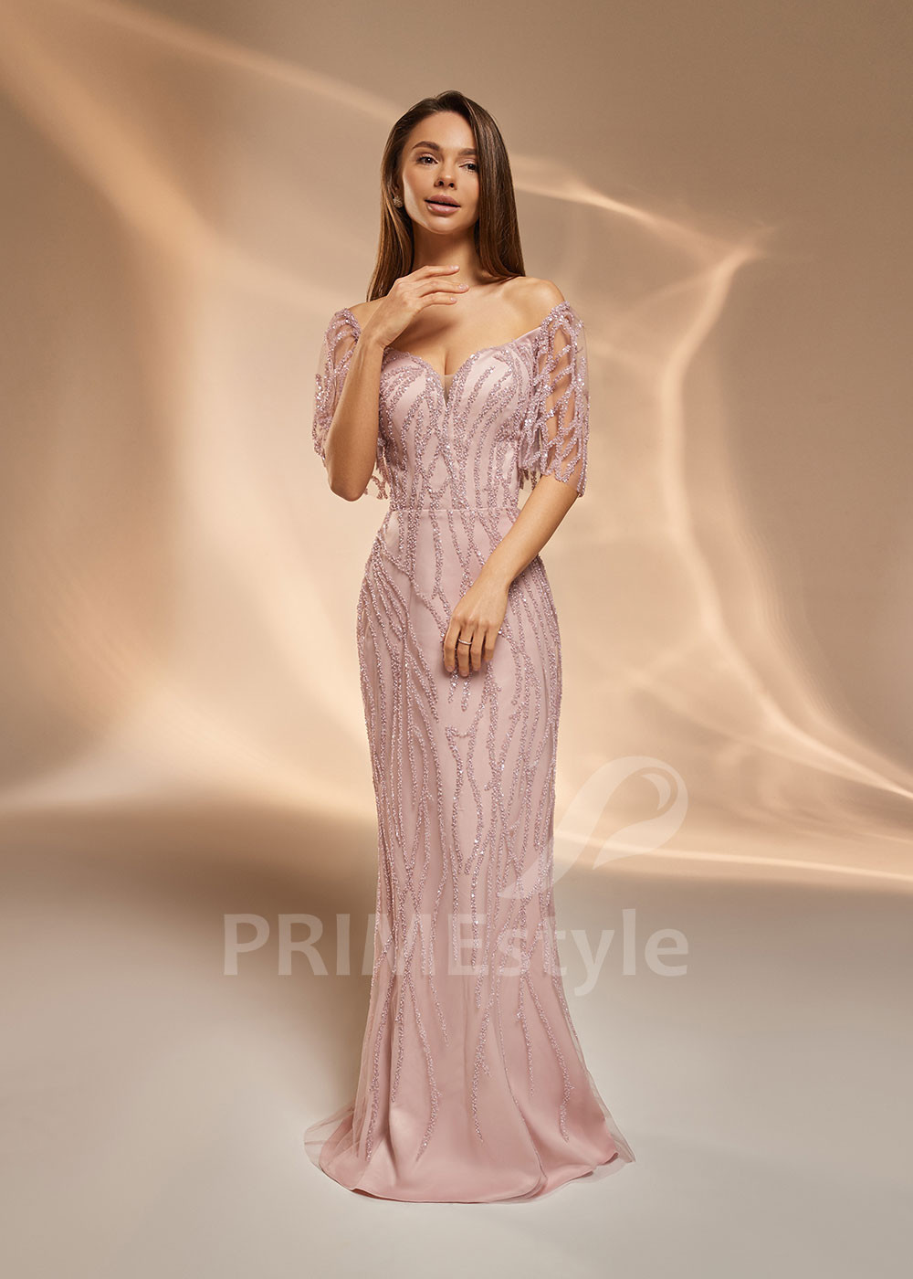 Luxusné šaty na ples V0429