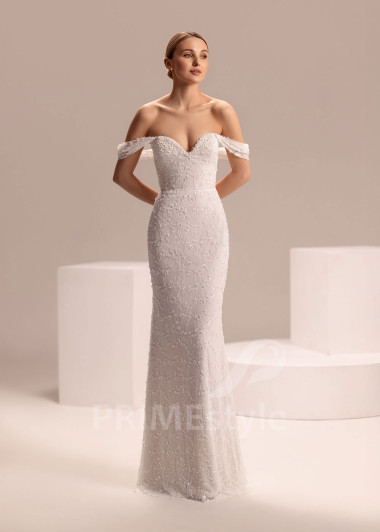 Čipkované svadobné šaty so saténovým korzetom Enrica | PRIMESTYLE.SK