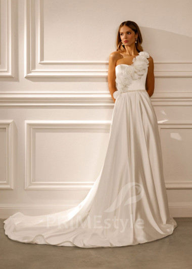 Extravagantné romantické svadobné šaty Sandy - primestyle.sk