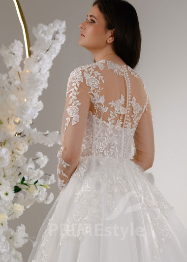 Luxusné princeznovské svadobné šaty RT2307 - primestyle.sk