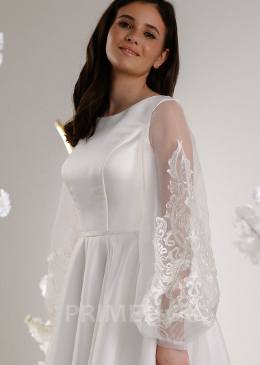 Elegantné krátke svadobné šaty RT2311 - primestyle.sk