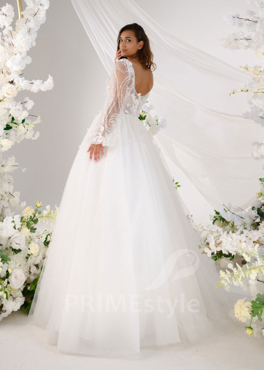 Luxusné princeznovské svadobné šaty RT2312 - primestyle.sk