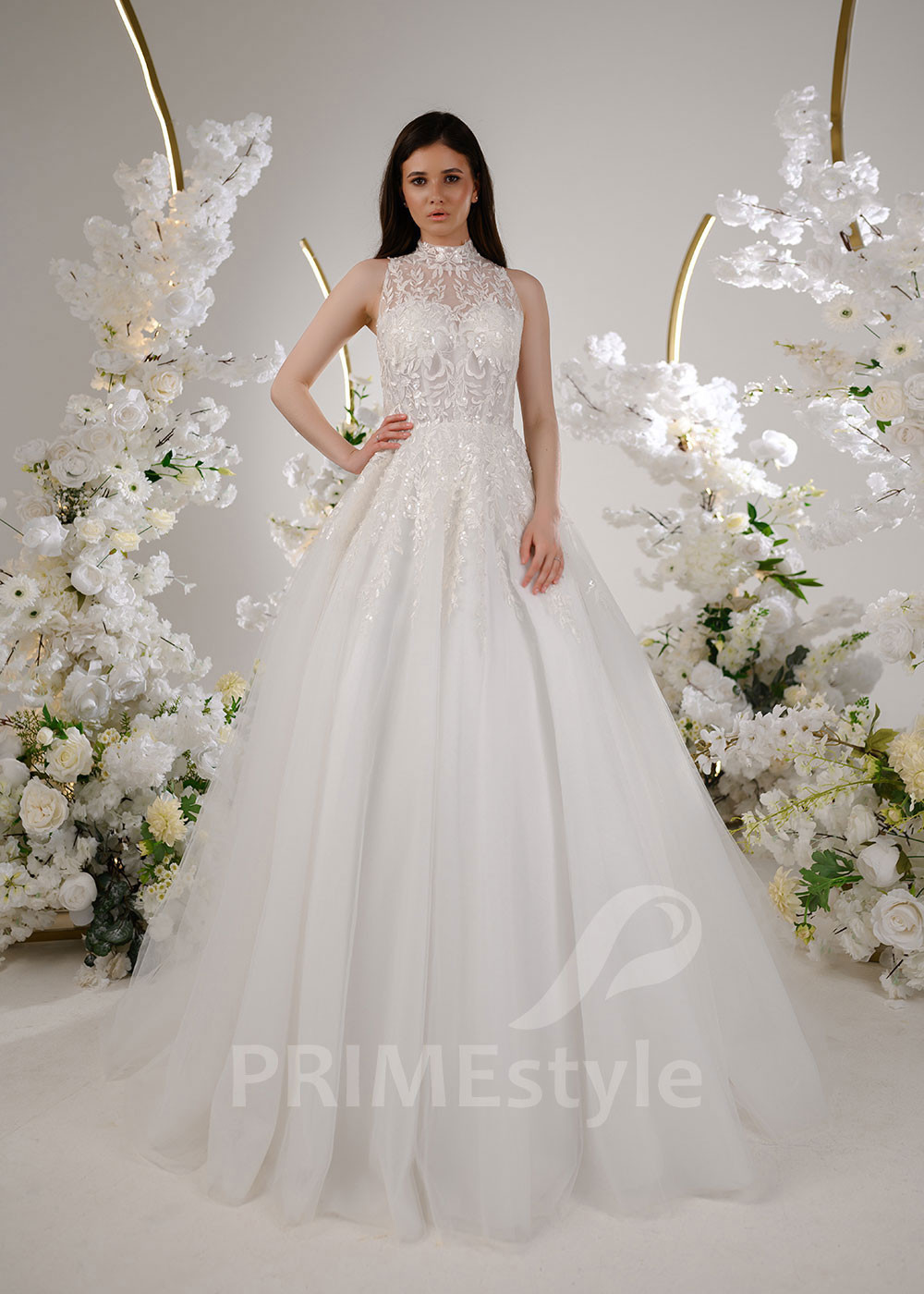 Luxusné princeznovské svadobné šaty RT2314