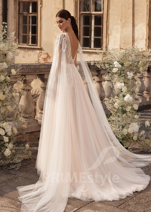 Extravagantné sexy svadobné šaty RC2721